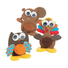 3D Pom-Pom Fall Pals Craft Kit