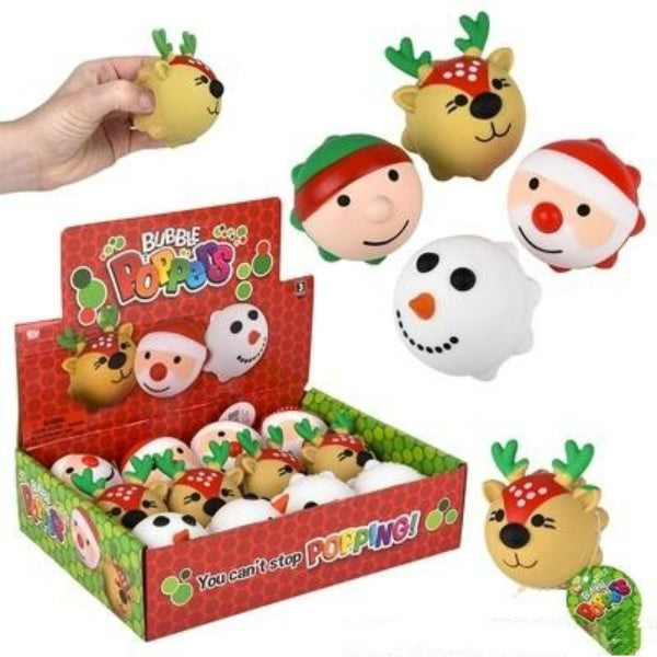 2.66 Christmas Bubble Popper Balls