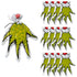 Dr. Seuss The Grinch Hand-Shaped Goody Bags