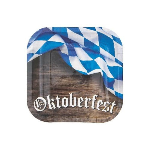 Oktoberfest Paper Dessert Plates