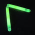 2 Inch Green Glow Sticks With Hook - 24 Hour Powder Mix - Pack of 30