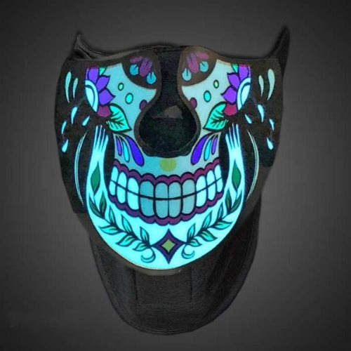 EL Panel Mask Scary Style