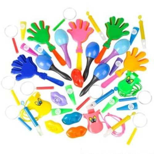 2-4 Mini Noise Makers - Party Noisemakers Toys