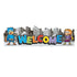 Superhero Welcome Banner Jointed Wall Decoration
