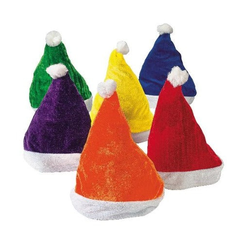 Kids Colorful Small Santa Hats