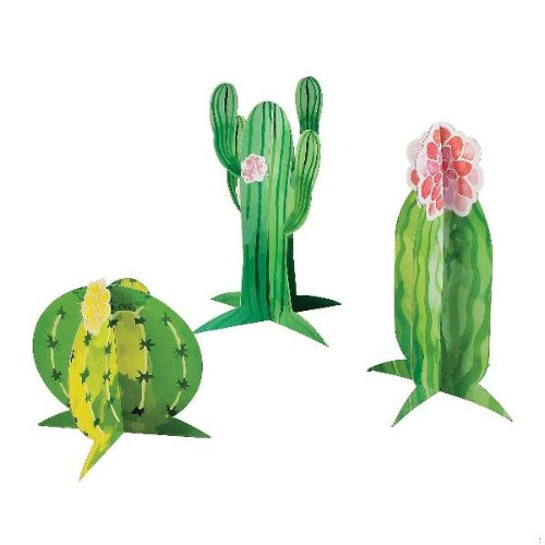 Cactus Party Centerpieces