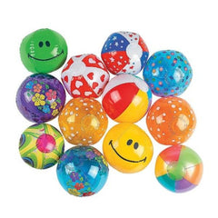 Inflatable 5 Inch Mini Beach Balls - Assorted