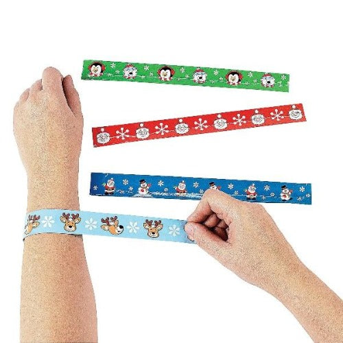 Christmas Character Slap Bracelets