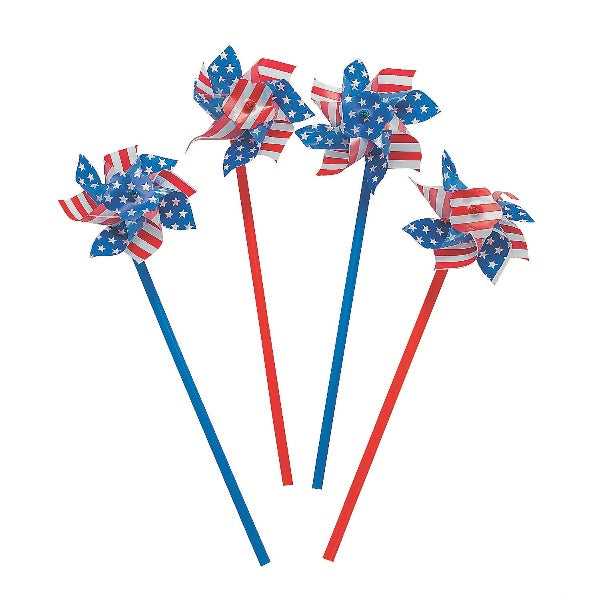 Stars & Stripes Pinwheels