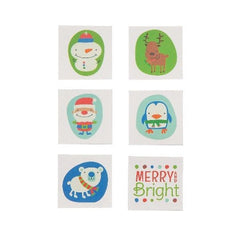 Christmas Character Temporary Tattoos