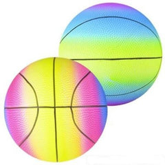 9" Rainbow Basketball Playground Ball