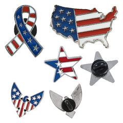 Patriotic Enamel Pin Handout Kit