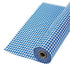 Blue & White Argyle Plastic Tablecloth Roll