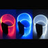 LED Light Up Clear Bracelets with Magnetic Clasp - Patriotic - Red Blue White