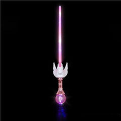 30 Inch LED Light Up Unicorn Magical Ball Wand