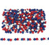 Star-Shaped Patriotic Pony Beads