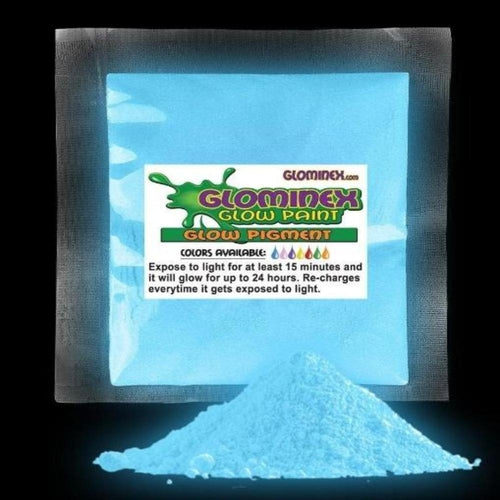 Glominex Glow Pigment 1 oz Blue