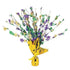 Mardi Gras Foil Burst Table Decoration
