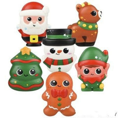 4.75" Christmas Squish Jumbo Stickers
