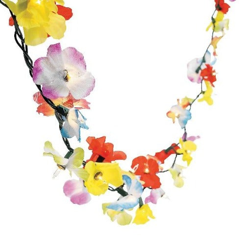 Flower Lei Garland String Lights - 9 Feet