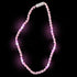 LED Light Up Pink Heart Bead Necklace