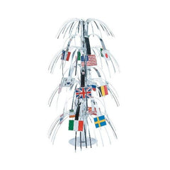 International Flags Tabletop Fountain