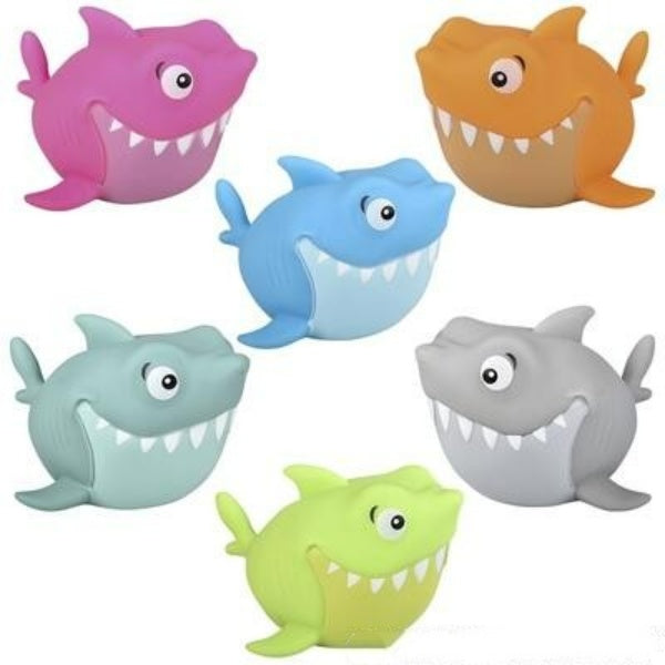 6 Rubber Shark With Sound