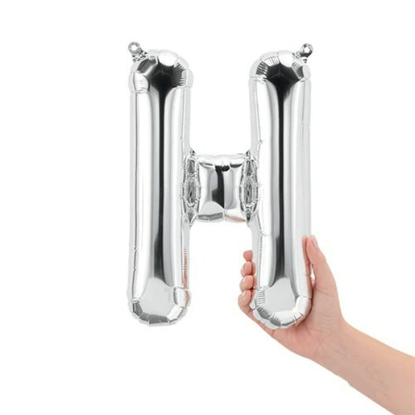 16  Letter H - Silver (Air-Fill Only)