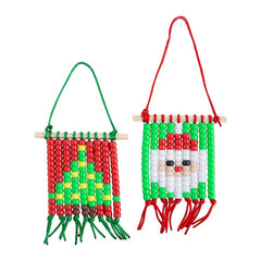 Christmas Pony Bead Banner Craft Kit