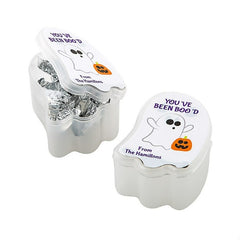 Personalized Halloween Ghost Containers