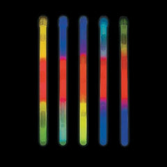 Tri Color Glow Sticks (Assorted Colors)