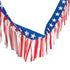 Patriotic Fringe Garland - 100 Feet | PartyGlowz