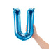 16  Letter U - Blue (Air-Fill Only)