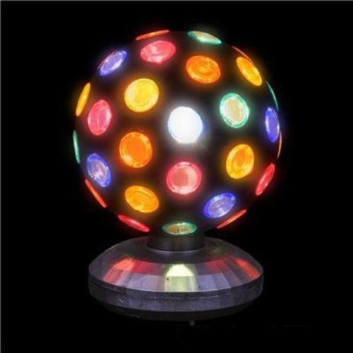 9 Inch Revolving Rainbow Disco Light