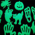 Glow in the Dark Large Scary Halloween Stickers