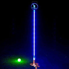 LED Light Up 6.5 ft Night Golf Putting Flag Sticks