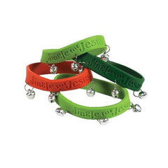 Jingle for Jesus Rubber Bracelets with Bells