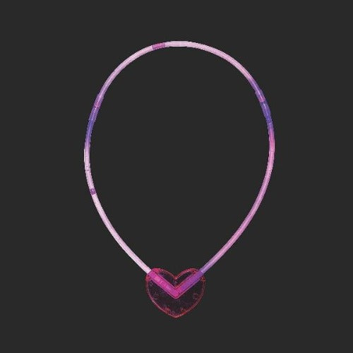 Valentine Glow Heart Necklaces