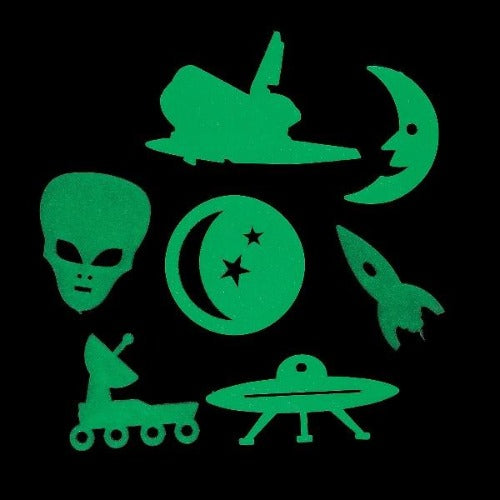 Glow In The Dark Galaxy Space Aliens