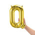 16  Letter Q - Gold (Air-Fill Only)