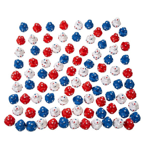 Bulk Patriotic Mini Rubber Ducky Assortment