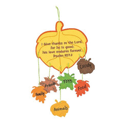 Thankful Leaves Mobile Craft Kit