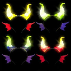 LED Light-Up Dragon Headband - Assorted