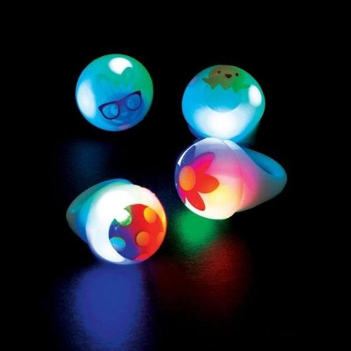 LED Light Up Easter Rings - Assorted