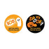 Personalized Modern Halloween Favor Stickers