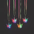 LED Light Up Crown Necklaces - Assorted