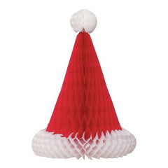 Santa Hat Christmas Honeycomb Centerpiece
