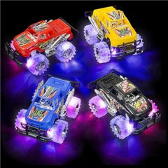 6" Friction Light-Up Big Wheel Truck