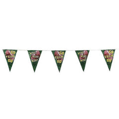 Football Plastic Pennant Banner