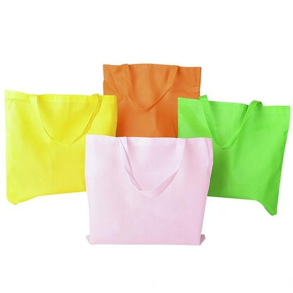 15 X 16.5 Neon Fabric Tote Bag